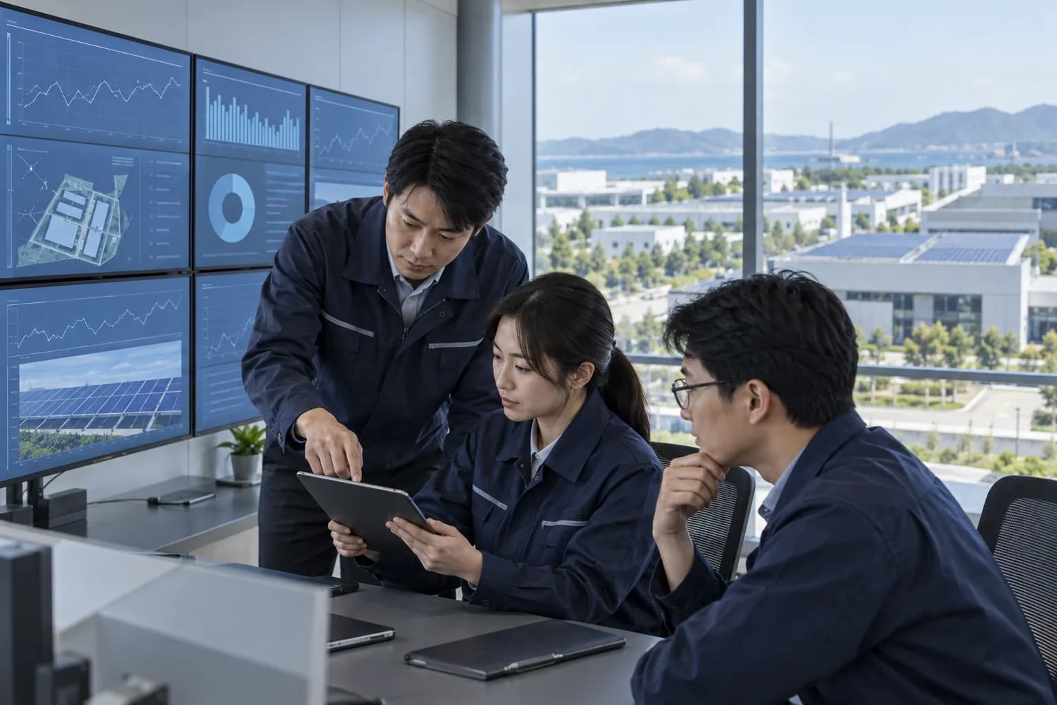 Smart optimization · AI concept · Not a project photograph or product specification