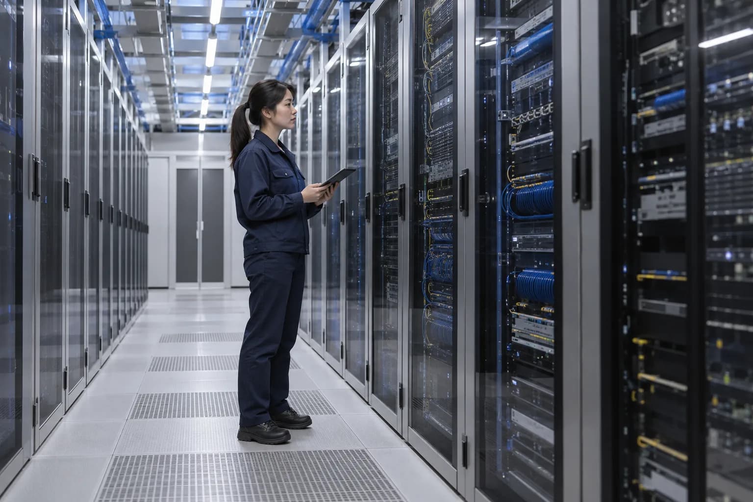 Regional Compute Center · AI concept · Not a project photograph or product specification