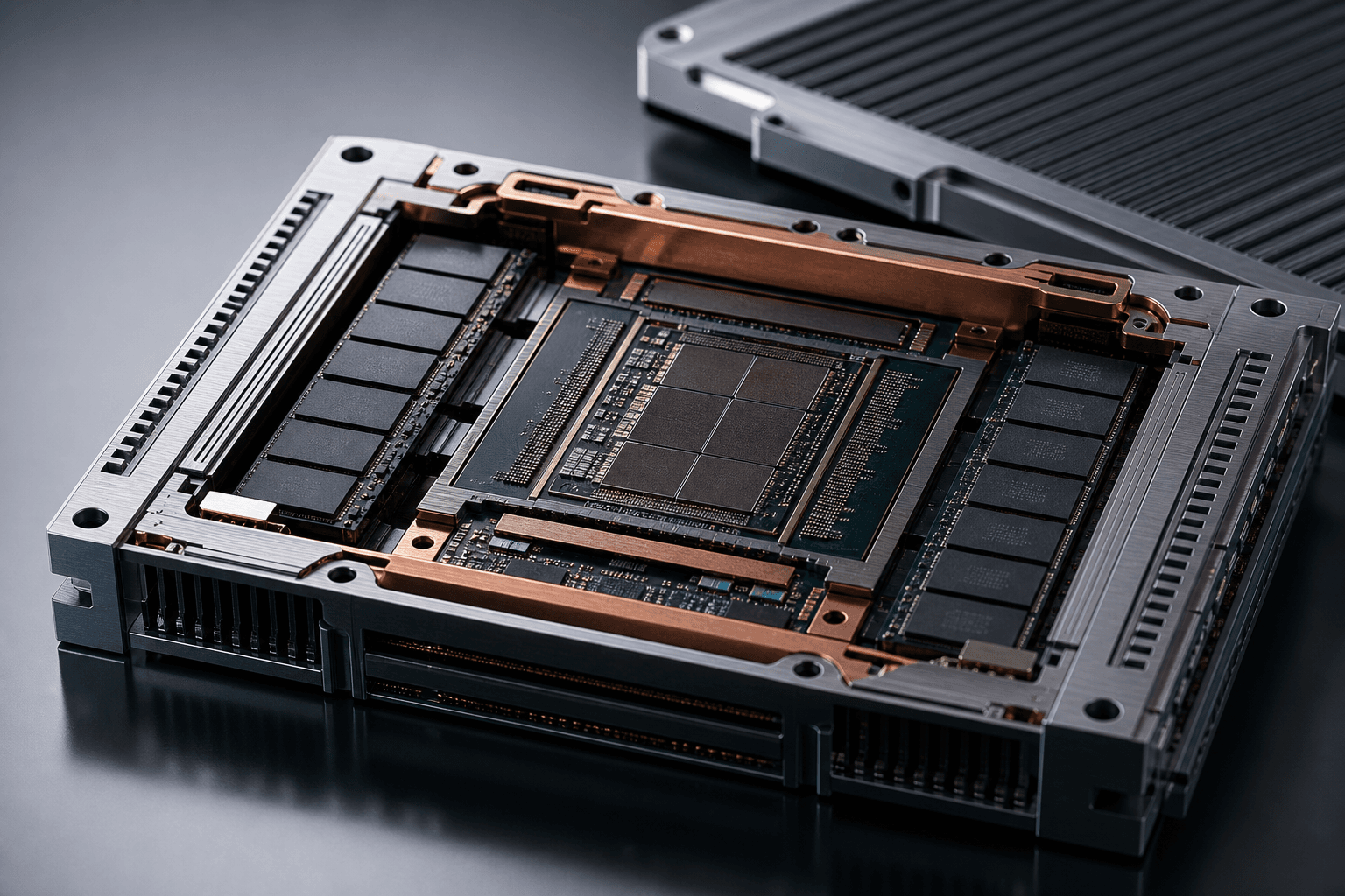 AI chip internal package