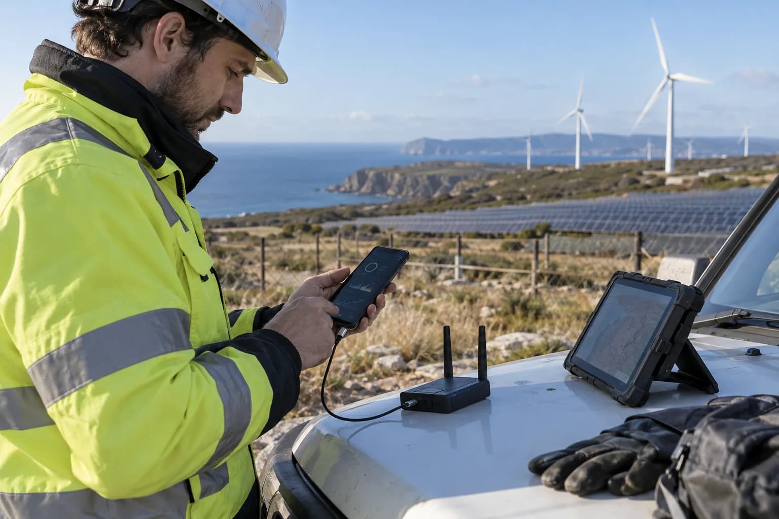 Field teams: portable connectivity