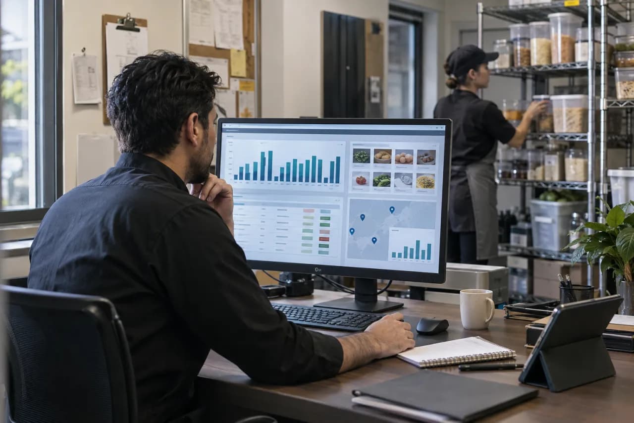 Stock, analytics and chain management