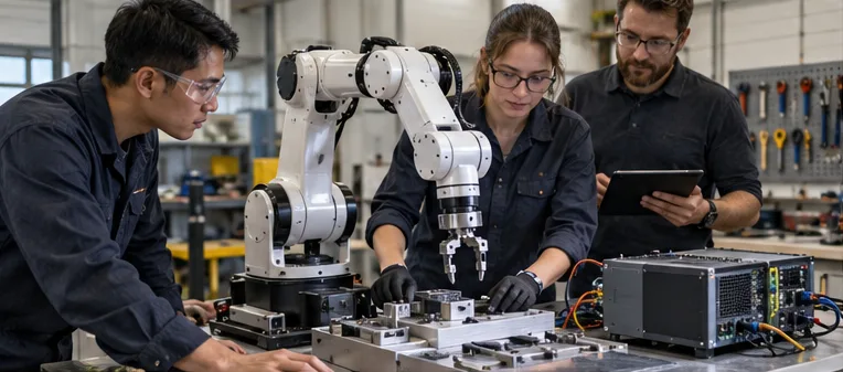 Prueba de integración robótica