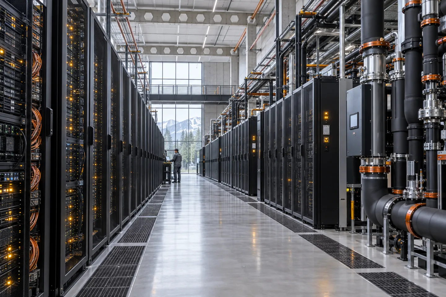Compute halls and cooling