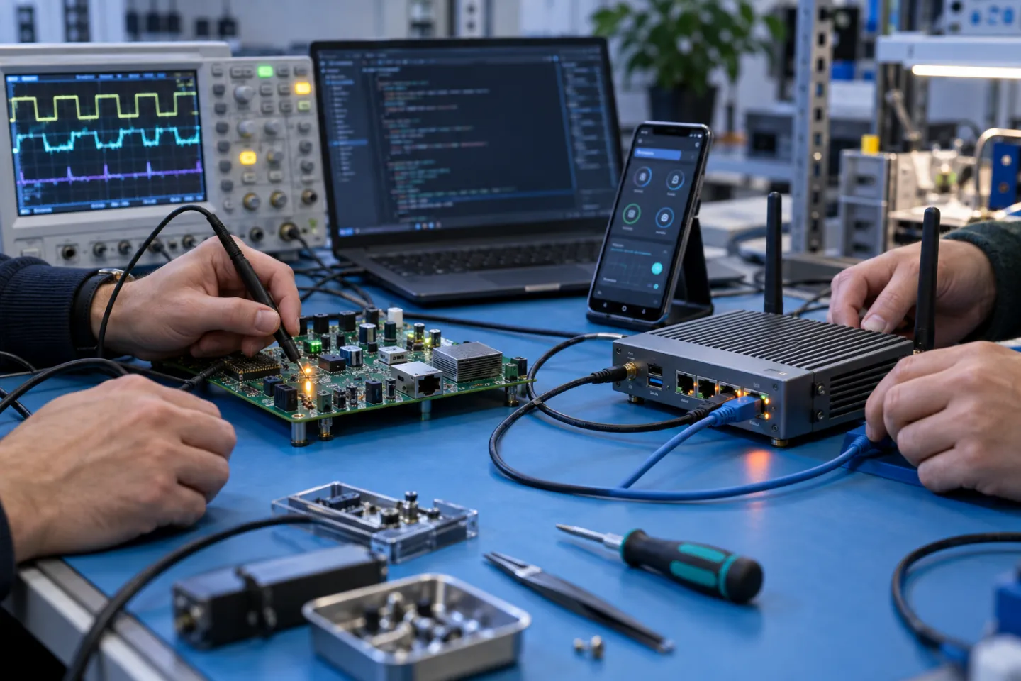 Firmware development bench